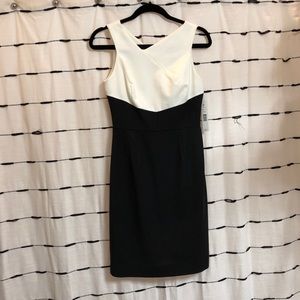 Antonio Melani black and ivory dress